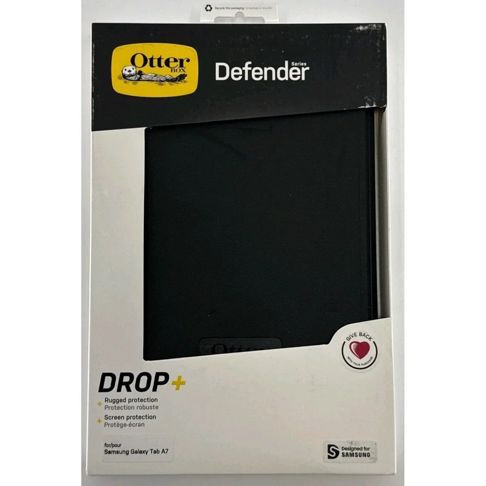 OtterBox Defender Series Case‎ for Samsung Tab A7 Tablets - Black